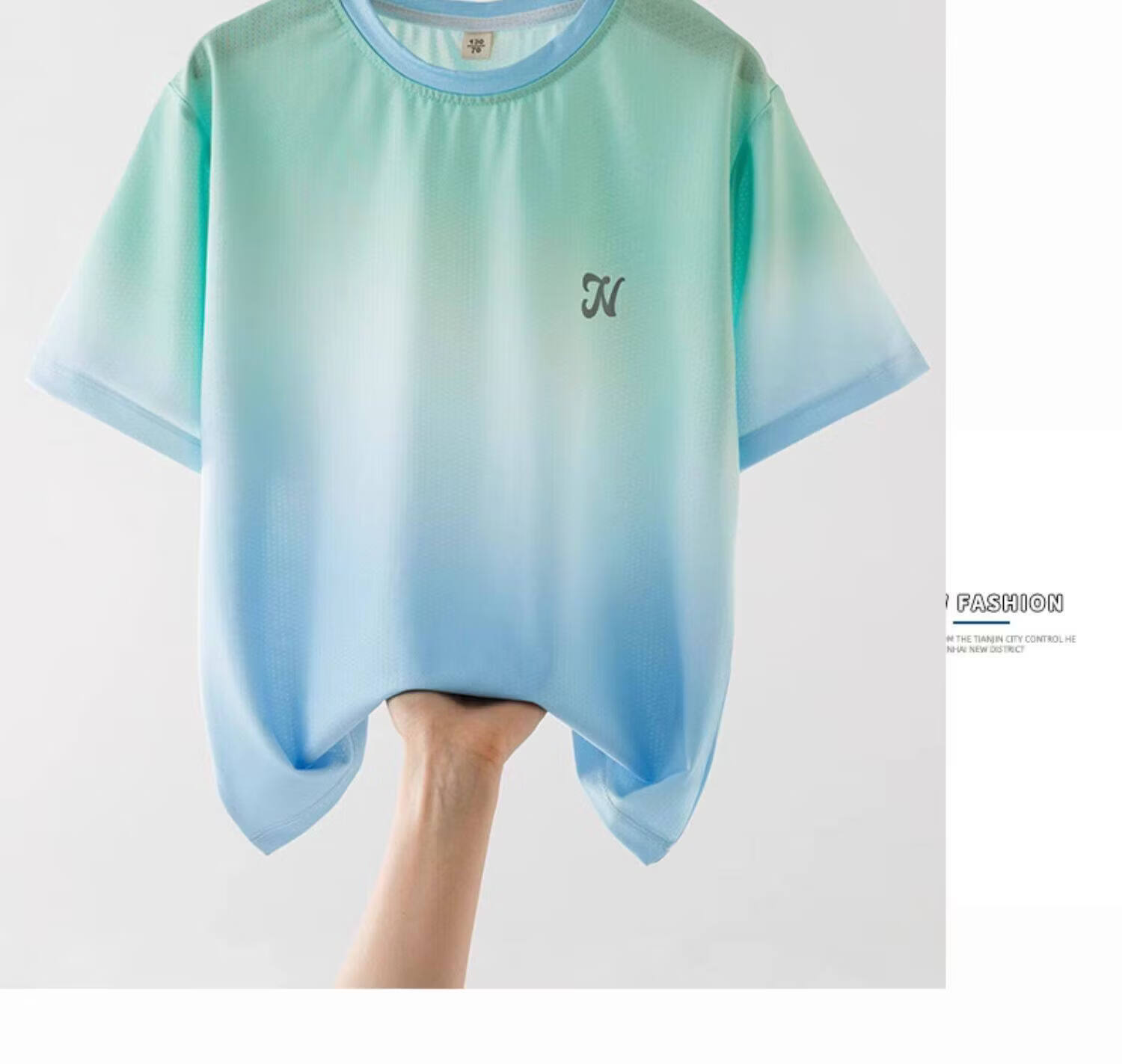 Moonkids Boys Sportswear Set Summer 2026 New Quick-Dry Ice Silk Short Sleeve and Long Pants for Big Kids Stylish 15